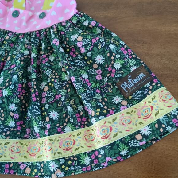 Platinum Matilda Jane dress/top toddler girls little kids size 2 number 5/8 New - Picture 9 of 9